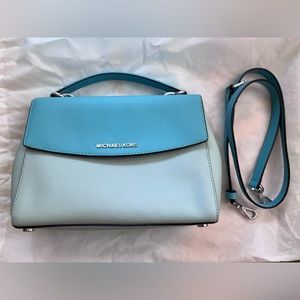 MICHAEL Michael Kors Ava Colorblock Small Top Handle Satchel